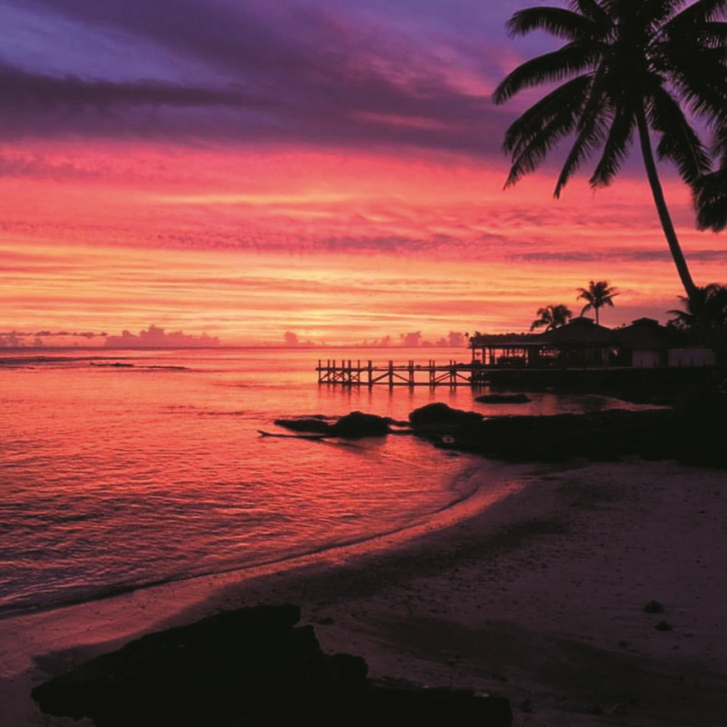 Best Sunset Samoa